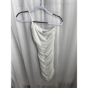 Princess Polly White Mini Bodycon Dress Homecoming  Size 4‎